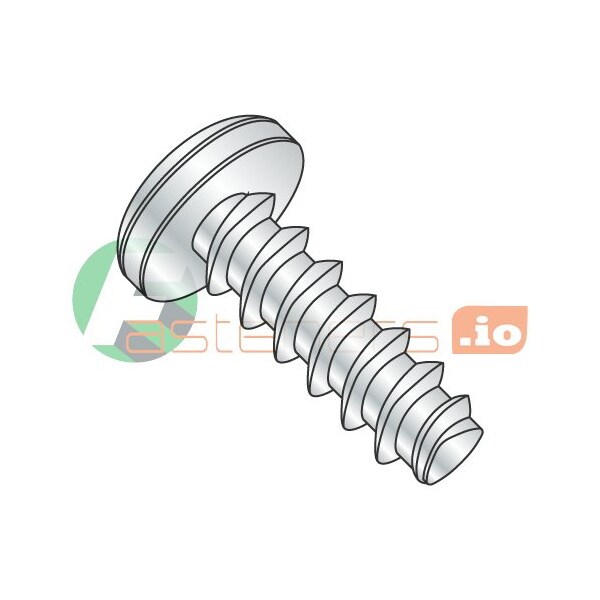 Newport Fasteners Thread Forming Screw, #6 x 1-1/2 in, Zinc Plated Steel Pan Head Phillips Drive, 5000 PK 100603 - main